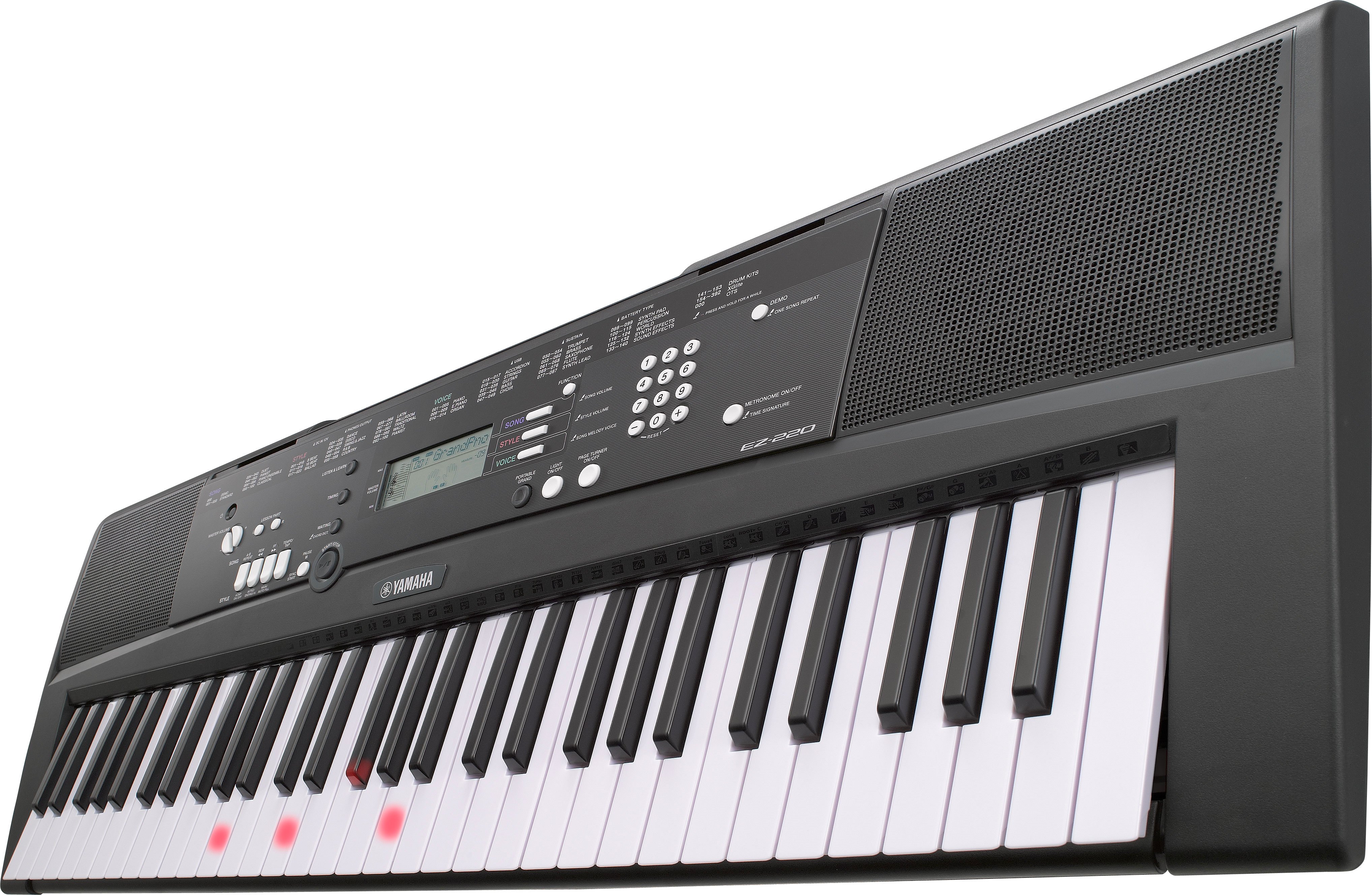 YAMAHA 電子キーボード 61鍵 EZ-220 EZ-220 - Informacje o produkcie - Keyboardy Domowe