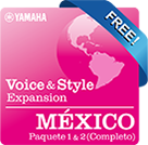 Muzyka meksykańska (dane kompatybilne z Yamaha Expansion Pack)
