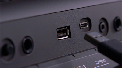 PSR-E583, Obraz wyróżniający łączność i wyjścia