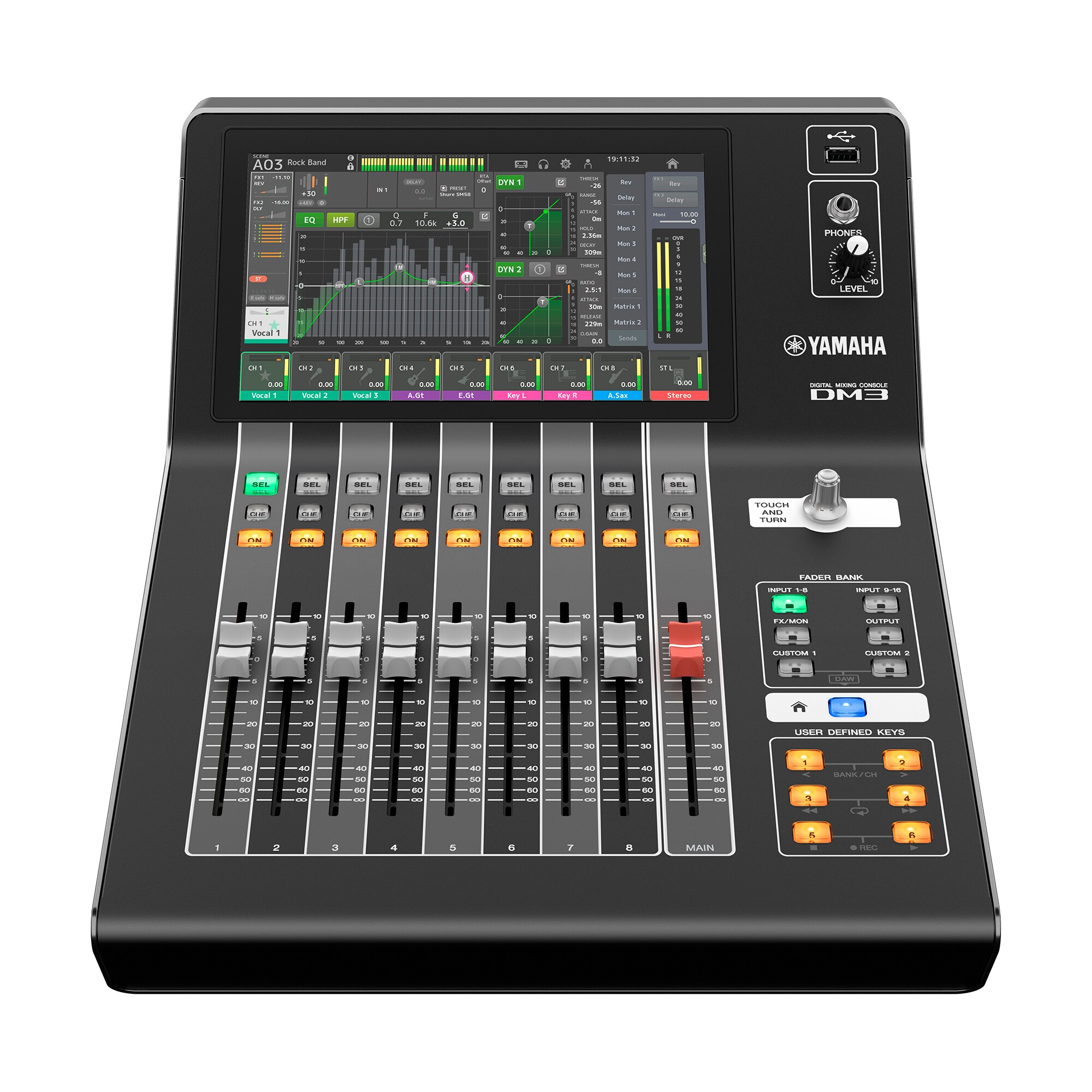 DM3 Series - Informacje o produkcie - Miksery - Produkty - Audio
