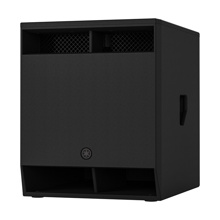 Aktywny subwoofer Yamaha DXS18 mk3 z lewej strony