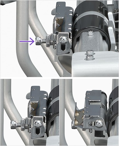 Hitting angle adjustment function