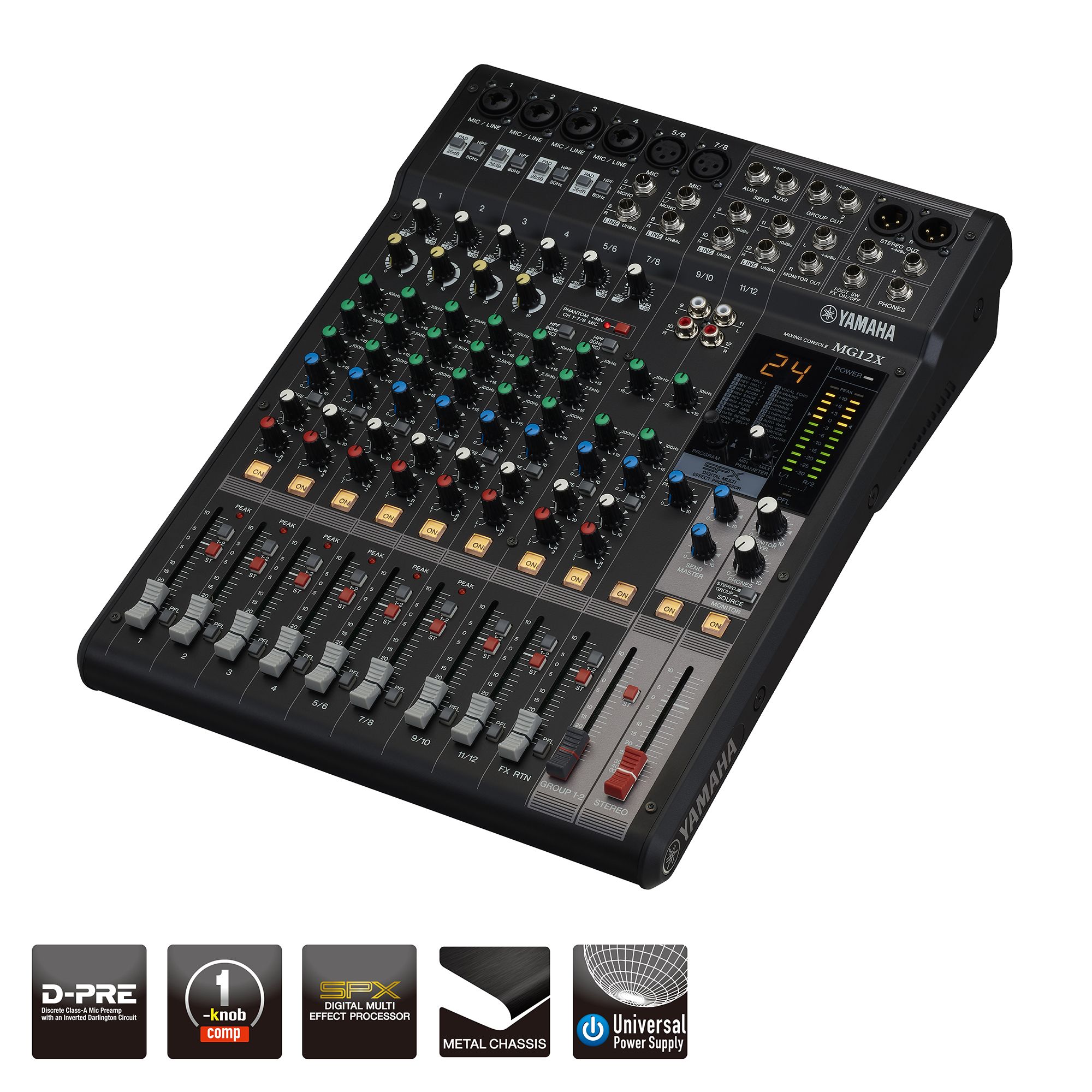 MG Series - Informacje o produkcie - Miksery - Pro Audio