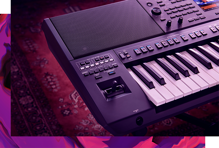 Aranżer Yamaha Arranger Workstation PSR-A5000 wyposażony w joystick i funkcję Scale Tuner