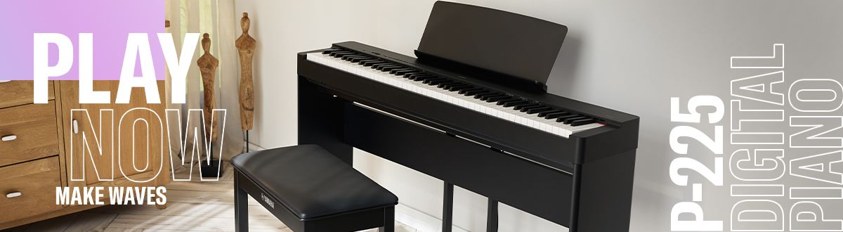 ヤマハ P-225 Yamaha P Series P-225 Keyboard, Czarny, 88 Klawiszy : Amazon
