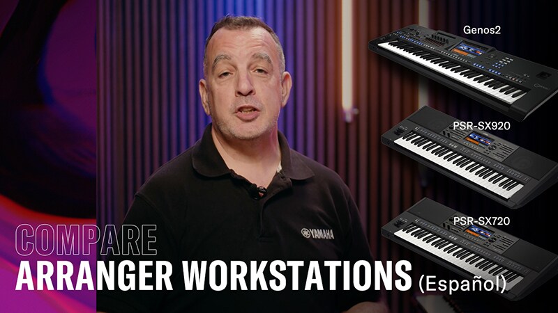 Porównanie aranżerów Arranger Workstation – hiszpański