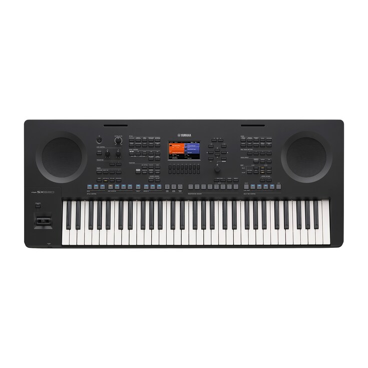 Aranżer Yamaha Arranger Workstation PSR-SX620 – widok z góry