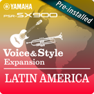 Muzyka z Ameryki Łacińskiej (zainstalowany pakiet – dane kompatybilne z Yamaha Expansion Pack)