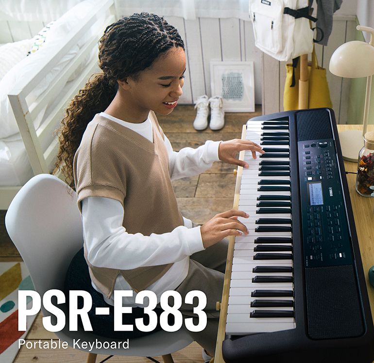 Yamaha PSR-E383 61鍵 電子キーボード Amazon | YAMAHA PSR-E383 キーボード 61鍵盤 スタンド・イス