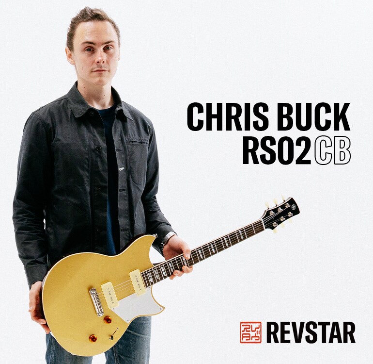 Chris Buck z jego Signature Revstar RS02CB