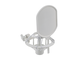 Yamaha Condenser Microphone YCM705 (White) Shock mount with Pop filter