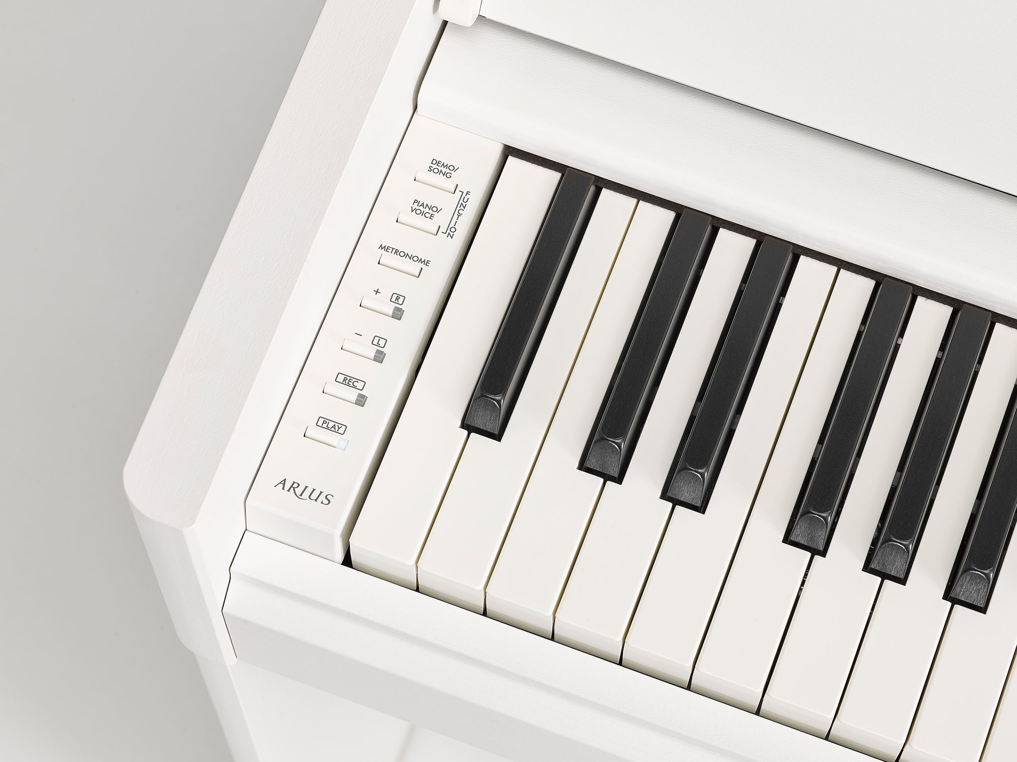 めめ。Yamaha Arius ホワイト デジタルピアノ YDP-S55 YDP-S55 - Informacje o produkcie - ARIUS - Pianina i