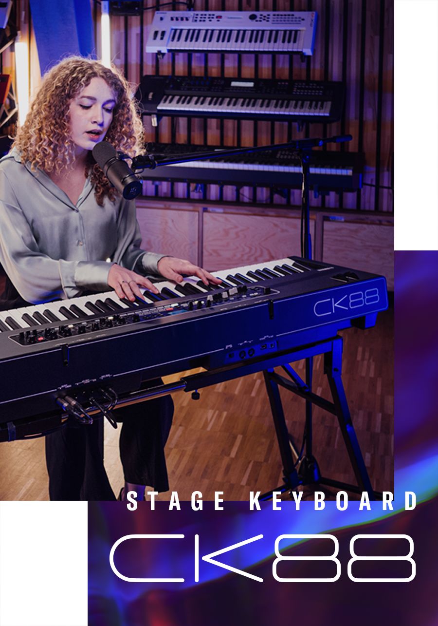 YAMAHAヤマハCK61 CK Series – CK61, CK88 - Informacje o produkcie - Stage