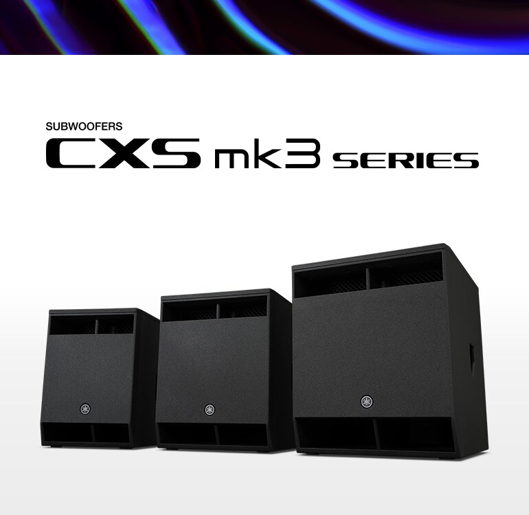 Subwoofery Yamaha serii CXS mk3