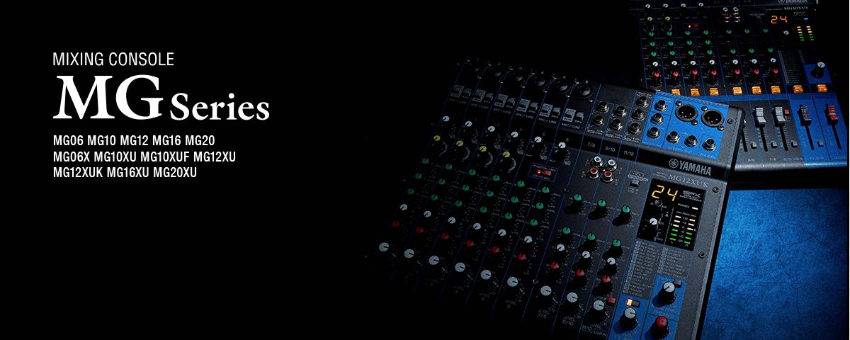 YAMAHA MG12XUDJミキサー MG Series - Informacje o produkcie - Miksery - Pro Audio