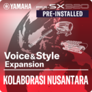 Kolaborasi Nusantara (preinstalowany pakiet rozszerzeń – dane kompatybilne z Yamaha Expansion Manager)