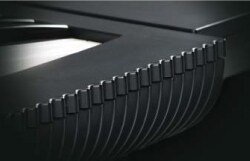 photo:The unique textures on the sides of the YS200.