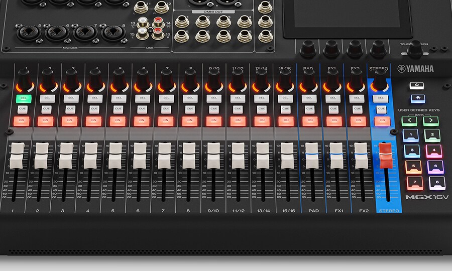 Yamaha MGX16V: Moc. Możliwości. Wszechstronność.