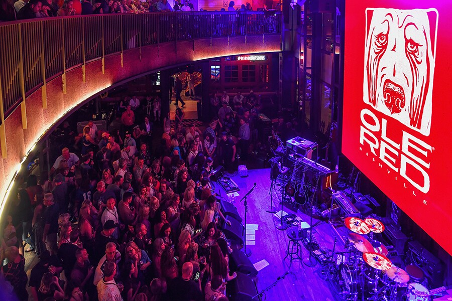 Image: Main Stage & Mezzanine Courtesy of Opry Entertainment Group