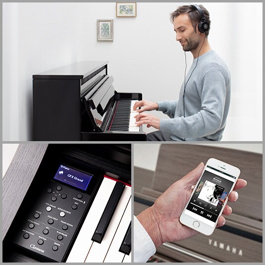 CLP-745 - Informacje o produkcie - Clavinova - Produkty - Pianina