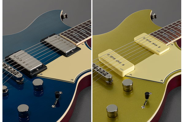 Modele Revstar Professional i Standard oferujące wybór między przetwornikami typu humbucker i pojedynczymi cewkami typu P90