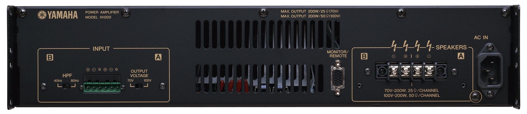 ね*る様 YAMAHA XH200 XH200 - Informacje o produkcie - Power Amplifiers - Pro