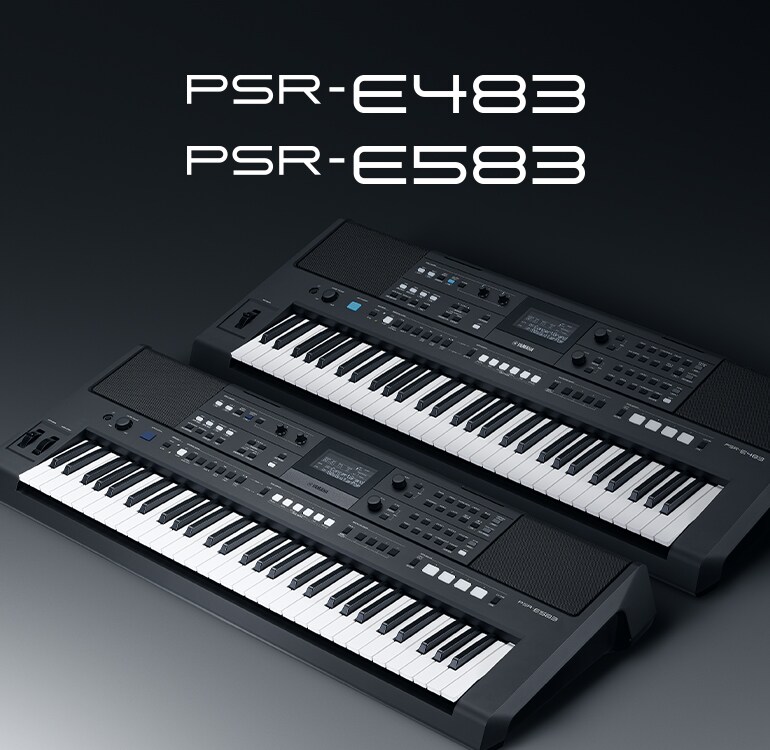 Klawiatura Yamaha PSR-E483 i E583.