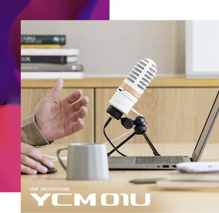 YAMAHA YCM01U USBコンデンサーマイク YAMAHA YCM01U (ホワイト) 配信 web会議 USB コンデンサーマイク